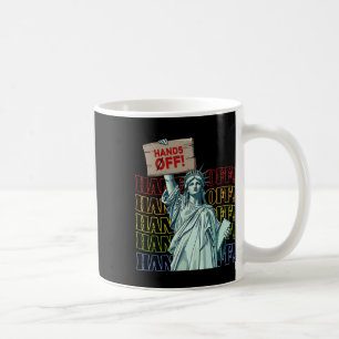Resist Hands Off Vintage We The People American Fl Coffee Mug