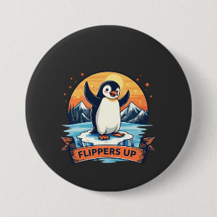 Resist I Stand With Penguins Anti Trump  7.5 Cm Round Badge