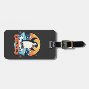 Resist I Stand With Penguins Anti Trump Luggage Tag