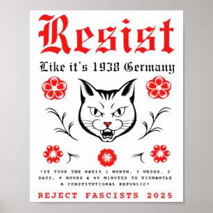 Resist Like It's 1938 Germany 11 Poster