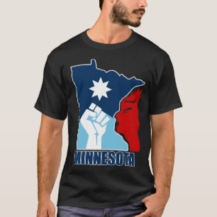 Resist Minnesota Raised Fist T-Shirt