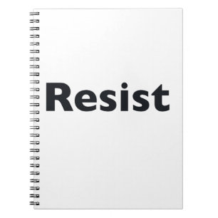 resist notebook