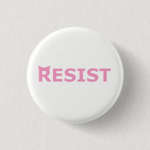 RESIST - P-Hat 3 Cm Round Badge