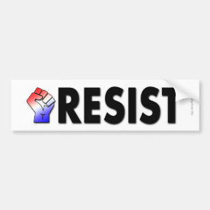 Resist (Patriotic) Bumper Sticker