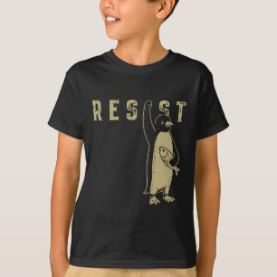 Resist Penguin 3 T-Shirt