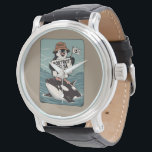 Resist Penguin Activism Vintage Protest  Watch<br><div class="desc">Resist Penguin Activism Vintage Protest</div>