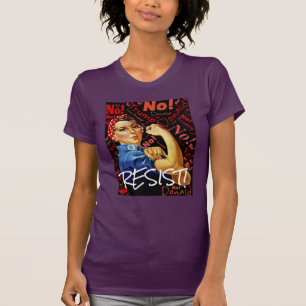 "Resist" President Trump With Rosie T-Shirt
