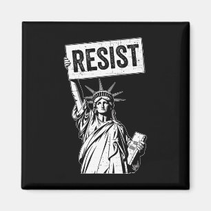 Resist Protest Anti Political Protest  Magnet