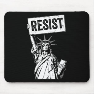 Resist Protest Anti Political Protest Mouse Pad