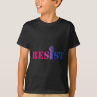 Resist Raised Fist Protest Lgbtq Biual Flag Gay Pr