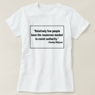 Resist Refuse Obey Anti-Trump Anti-Authoritarian T-Shirt