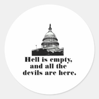 Resist Resistance Designs  Classic Round Sticker