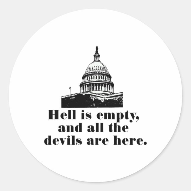 Resist Resistance Designs  Classic Round Sticker (Front)