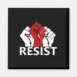Resist Resistance Protest Magnet