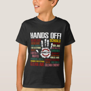 Resist Resistance Statue Of Liberty Hands Off Prot T-Shirt