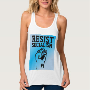RESIST SOCIALISM, ANTI-SOCIALISM T-SHIRTS