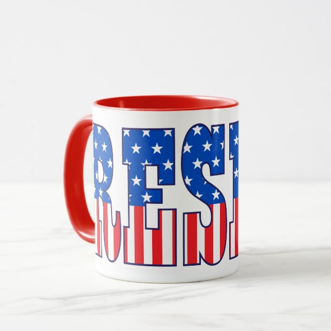Resist | Stars & Stripes Mug (Front Left)