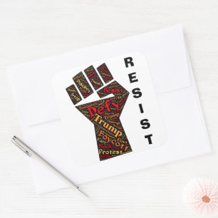 Resist Sticker