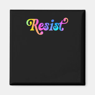 Resist Sticker1 Magnet