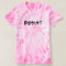 Resist T-Shirt- Pink Tie Die