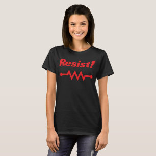 Resist! t-shirt (red)