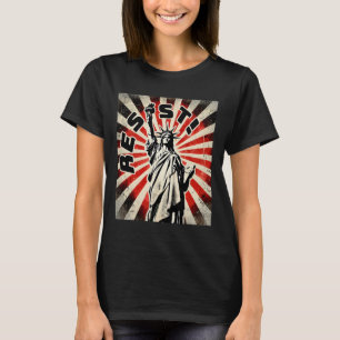 Resist Tee Statue Of Liberty Resist Activism Freed