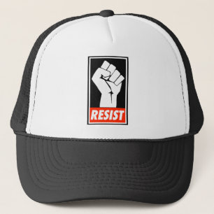 resist trucker hat