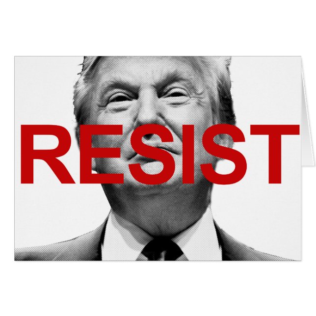 Resist Trump (Front Horizontal)