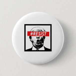Resist Trump 6 Cm Round Badge