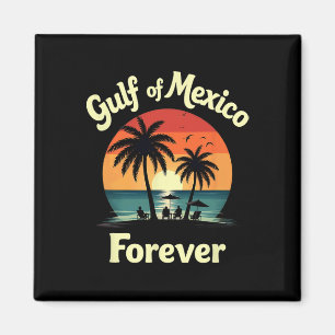 Resist Trump Gulf Of Mexico Forever Magnet