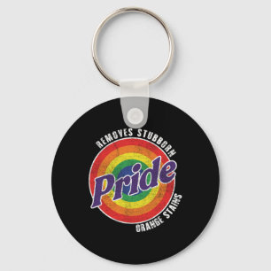 Resist Trump Remove Stubborn Orange Stains Pride M Key Ring