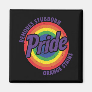 Resist Trump Remove Stubborn Orange Stains Pride M Magnet