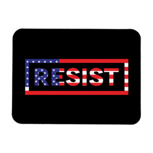 RESIST United States Flag Magnet