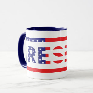 RESIST United States Flag Mug