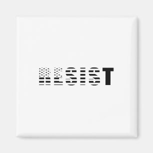 Resist Usa Flag Magnet