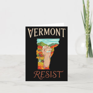 Resist Vermont Political Protest Card