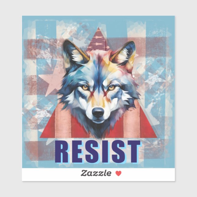 Resist Wolf Political  (Sheet)