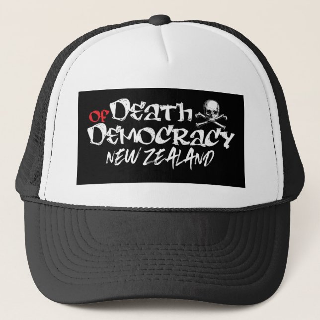 Resistance Becomes Duty NZ Political Trucker Hat (Front)