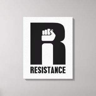 Resistance Canvas Print