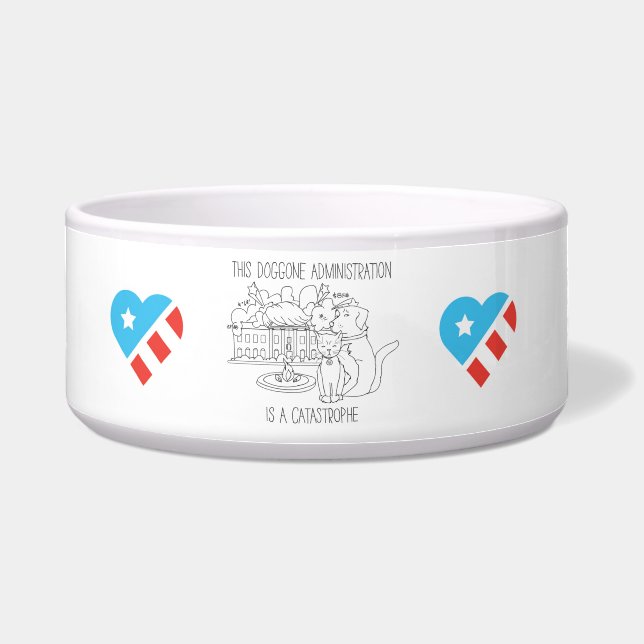 Resistance Cookbook Pet Bowl (Front)