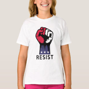 Resistance Fist Fight Political Corruption T-Shirt