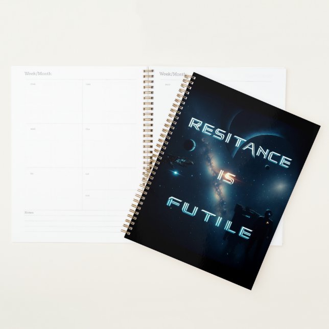 Resistance is Futile Binary Planner (Display)
