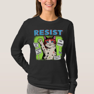 Resistance Protest Cat 2025 T-Shirt