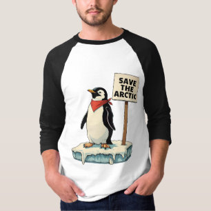Resistance: The Penguin Fights Back Against Tariff T-Shirt