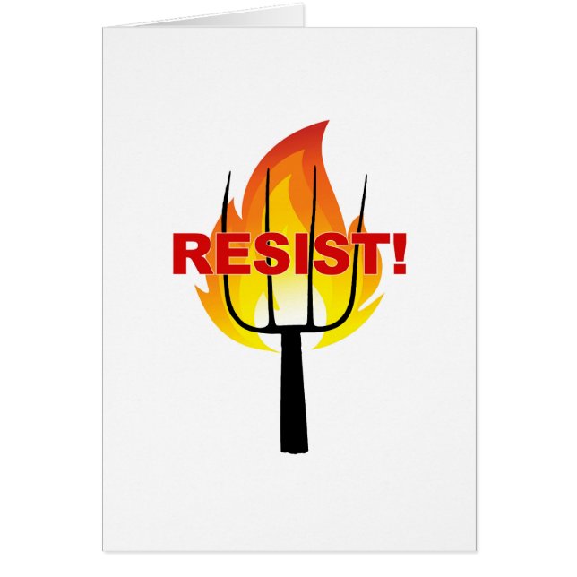 Resistance Torch and Pitchfork (Front)