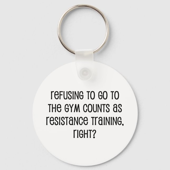 Resistance Training Key Ring (Front)