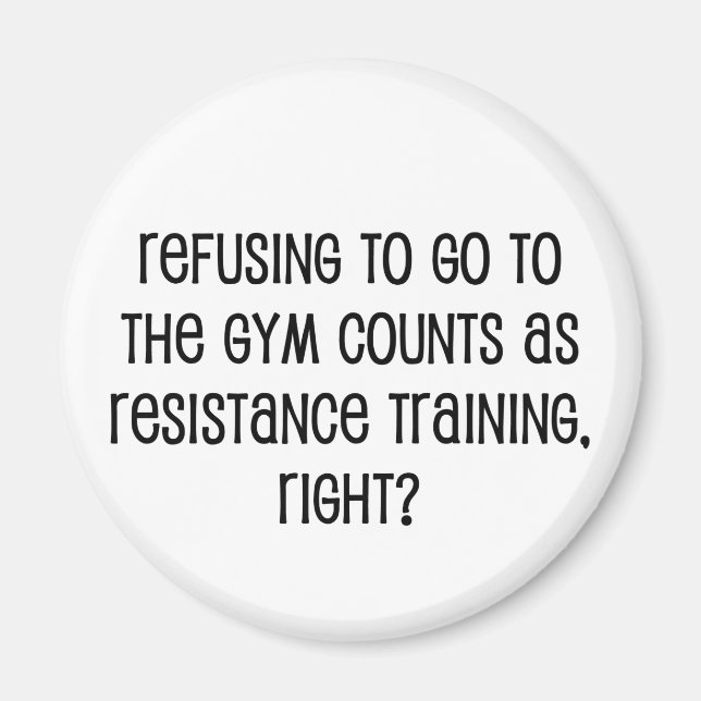 Resistance Training Magnet (Front)