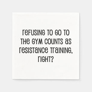 Resistance Training Napkin