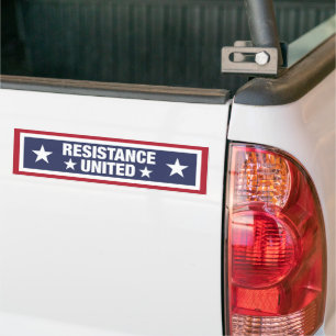 Resistance United Bumper Sticker