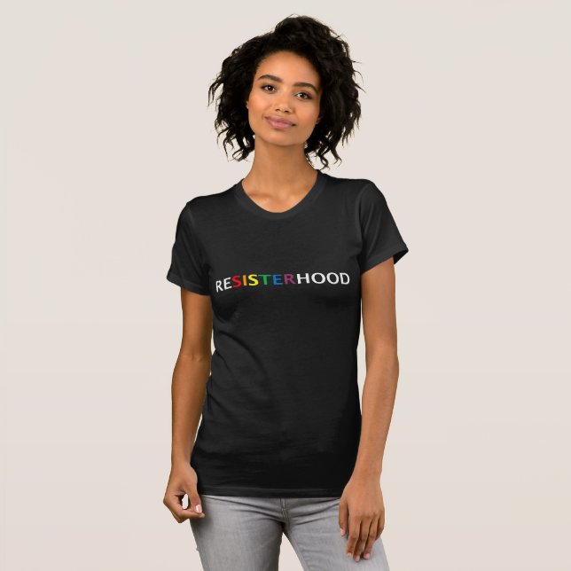 Resisterhood t-shirt (Front Full)